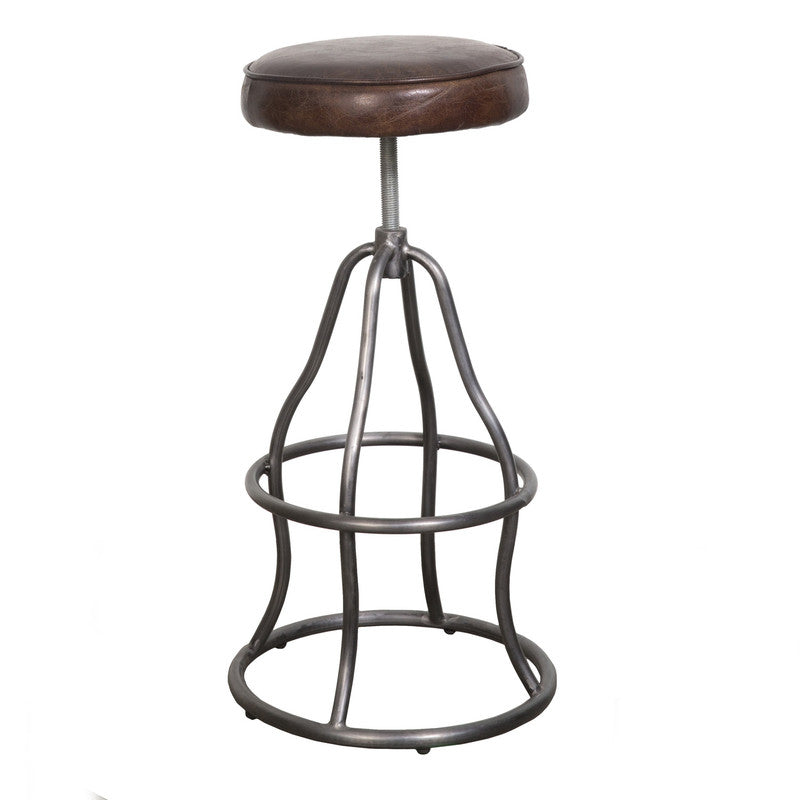 Stroget Swivel Bar Stool - Vintage Brown