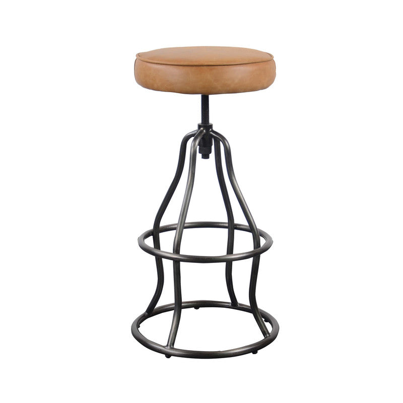 Stroget Swivel Bar Stool - Cognac