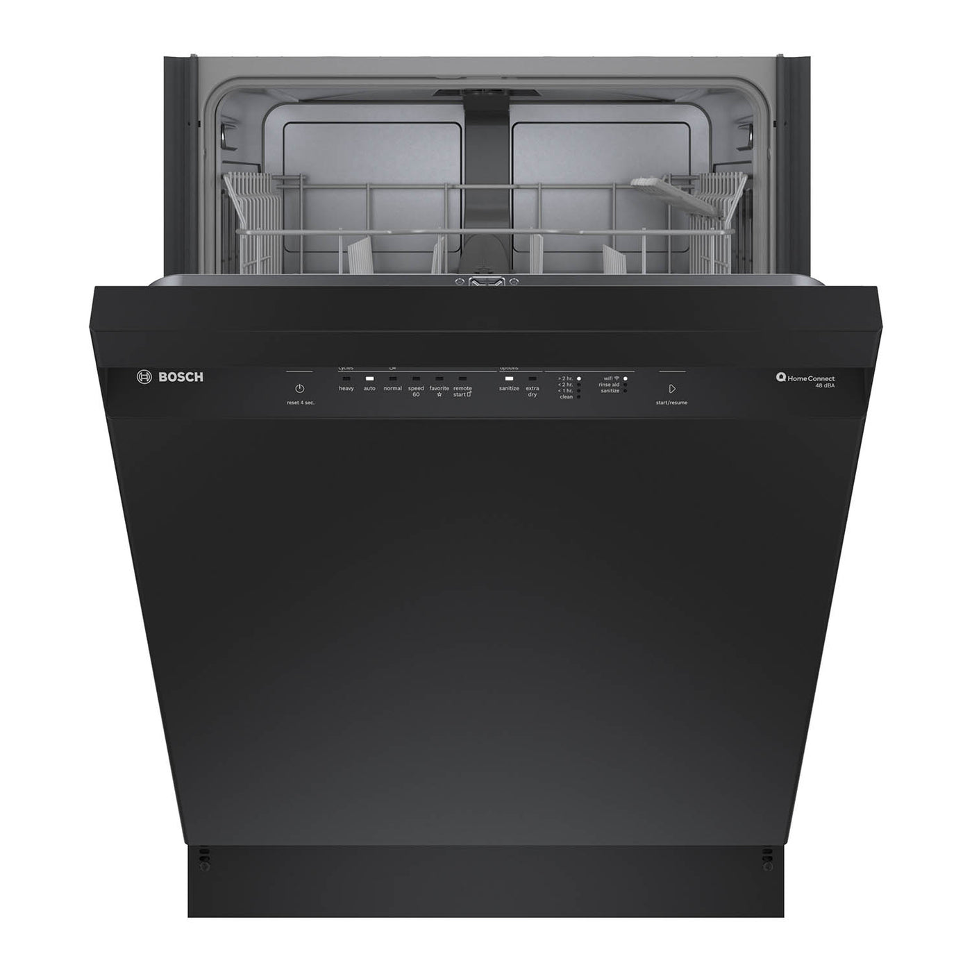 Bosch Black 24" Smart Dishwasher with Home Connect -SHE4AEM6N