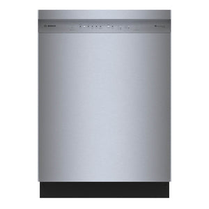 Bosch Stainless Steel Anti Fingerprint 24" Smart Dishwasher with Home Connect, Third Rack - SHE5AE75N