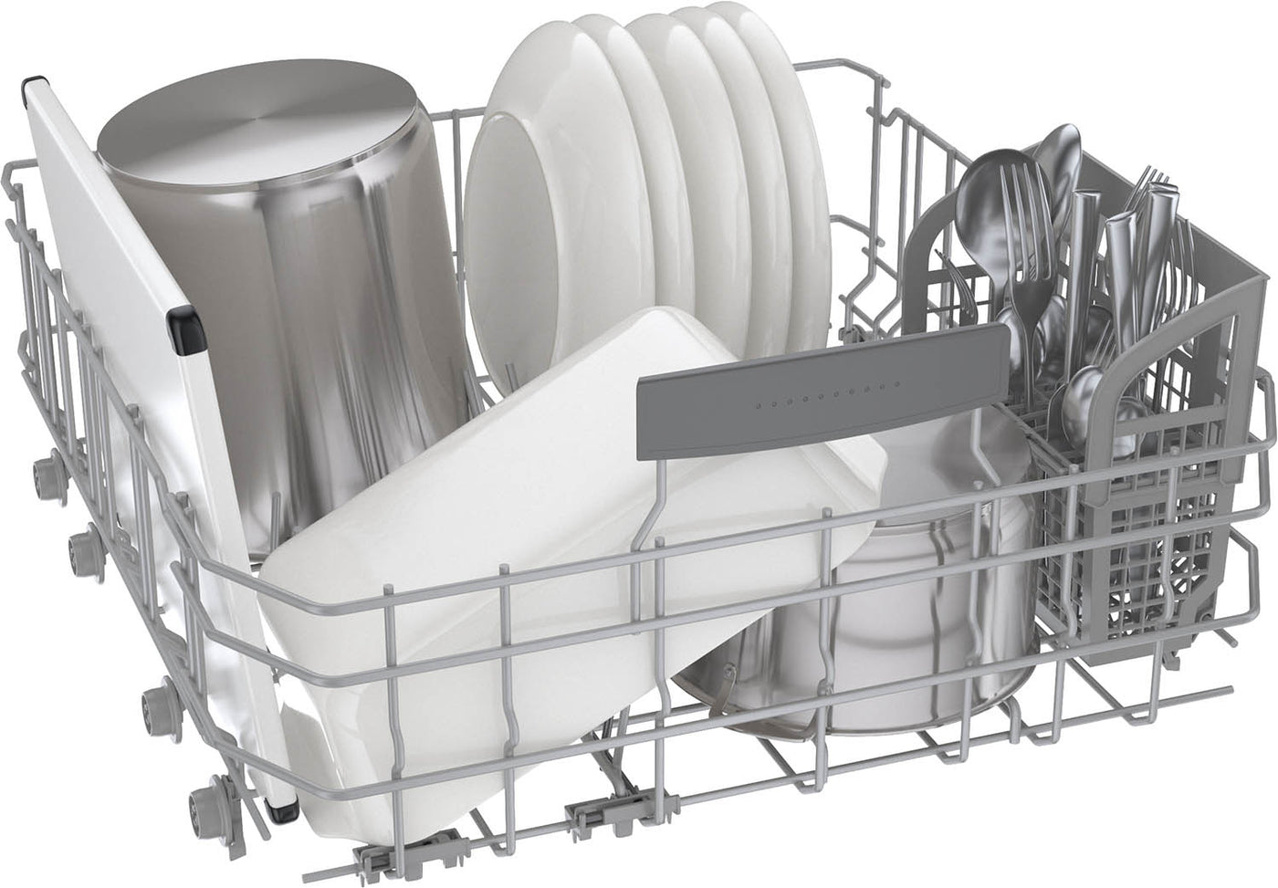 Bosch Stainless Steel 24" Smart Dishwasher with Home Connect, Third Rack - SHX78CM5N