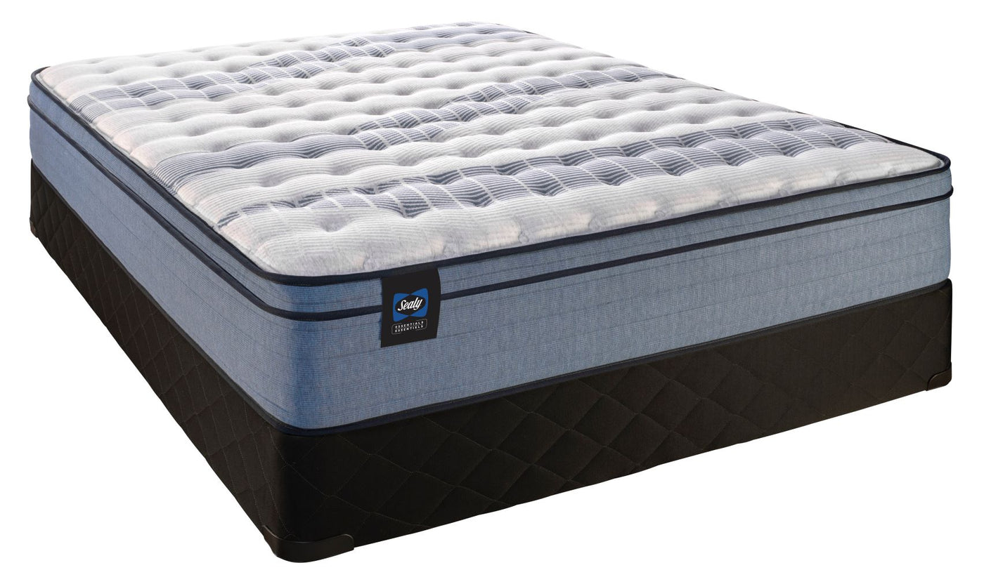 Sealy® Essentials Remy Firm Eurotop Full Mattress and Boxspring Set