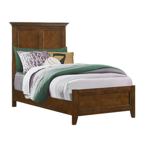 San Mateo  3-Piece Twin Panel Bed - Tuscan