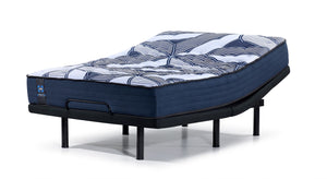 Sealy Posturepedic® Plus Sterling - Callie II Firm Tight Top Queen Mattress and L2 Motion Pro Adjustable Base