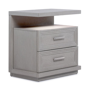 Cascade Night Table - Dovetail Grey