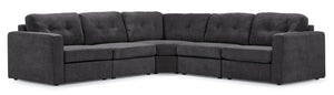 Connex 5-Piece Modular Sectional - Dark Grey