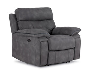 Dawson Power Reclining Chair - Graphite