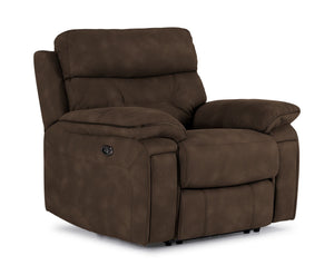 Dawson Power Reclining Chair - Brown