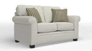 Duffield Loveseat - Patina Light Grey