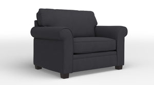 Duffield Chair and a half - Cabana Dark Grey