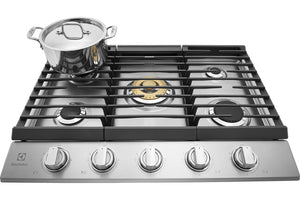 Electrolux Stainless Steel 30" Gas Cooktop - ECCG3068AS