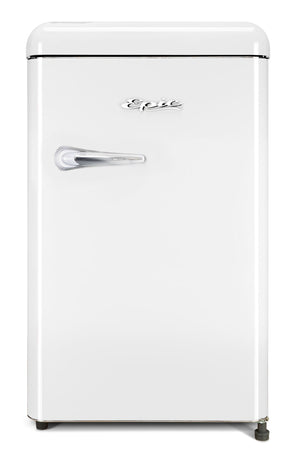 Epic White Retro Compact Refrigerator (4.3 Cu.Ft.) - ECRR43W