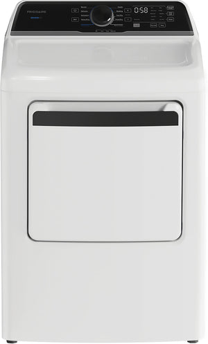 Frigidaire White Electric Dryer (7 Cu. Ft.) - FLVE752CBW