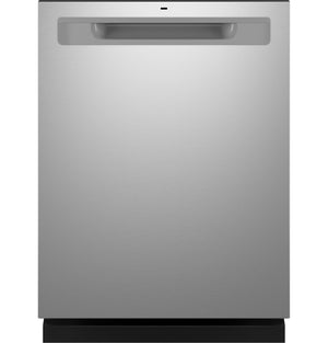 GE Fingerprint Resistant Stainless Steel Dishwasher with Sanitize Cycle - GDP630PYRFS