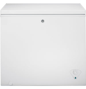 GE White Manual Defrost Chest Freezer (7.0 Cu.Ft.) - FCM7STWW