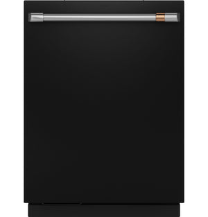 Café Matte Black CustomFit Dishwasher with Dual Convection Ultra Dry - CDT858P3VD1