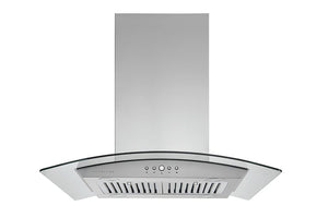 Hauslane Stainless Steel 36" 1000 CFM Ceiling Mount Range Hood - IS-200SS-36