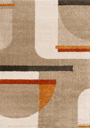 Hazel 5'3" x 7'7" Geometric Area Rug