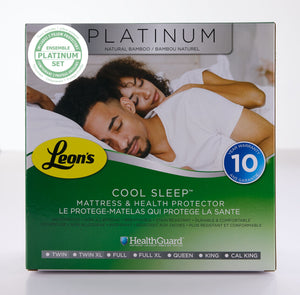 Platinum King Mattress Health Guard & Pillow Protectors - Bamboo