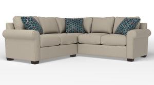 Jayden 2-Piece Sectional with Left-Facing Loveseat - Arlo Beige