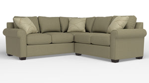 Jayden 2-Piece Sectional with Right-Facing Loveseat - Bondi Beige