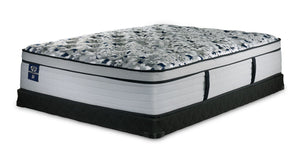 Sealy Posturepedic® Palatial Crest® Kamden II Firm Eurotop Queen Mattress and Low Profile Boxspring Set