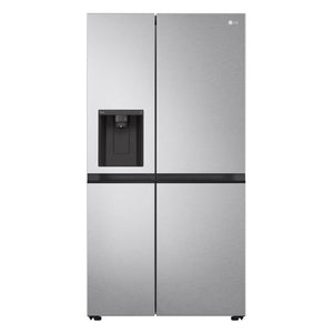 LG Platinum Silver Side-by-Side Counter-Depth Refrigerator with Ice & Water Dispenser (23 cu.ft) - LS23C4230V