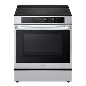 LG Smudgeproof Stainless Steel Smart Induction Slide-in Range with True Convection and Air Fry (6.3 Cu.Ft) - LSIL6332FE