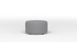 Duffield Round Ottoman - Cabana Grey