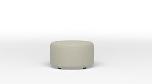 Duffield Round Ottoman - Lido Ivory