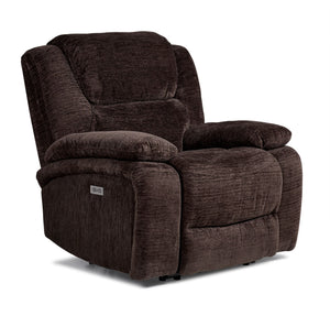 Maxwell Power Recliner - Brown