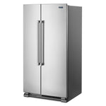 Maytag Fingerprint Resistant Stainless Steel 35.88" Side-by-Side Refrigerator (25 cu. ft) - MSS25N4MKZ