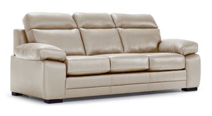 Morrison II Leather Sofa - Beige