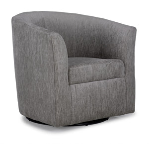 Myles Swivel Chair - Taupe