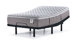 Serta Fresh Perspective Medium Full Mattress and L2 Motion Pro Adjustable Base