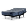 Serta® Perfect Sleeper Thrive Medium Euro Top King Mattress and L2 Pro Motion Adjustable Base