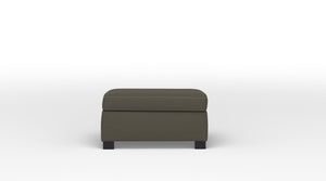 Caleb Rectangular Ottoman - Arlo Brown