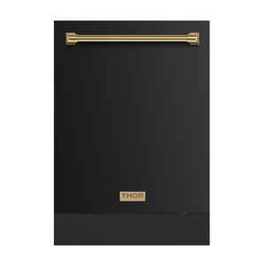 Thor Kitchen Black Stainless Steel Dishwasher (Gordon Ramsay Series) - DW24X8BA00-BRZ