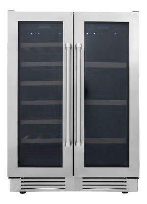 Thor Stainless Steel Dual Zone French Door Wine and Beverage Centre - TBC2401DI