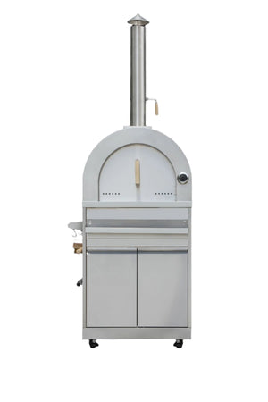 Thor Stainless Steel Modular Wood Burning Outdoor Pizza Oven - MK07SS304