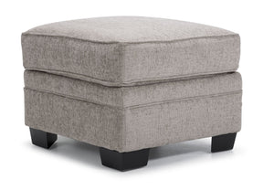 Tilley Ottoman - Taupe