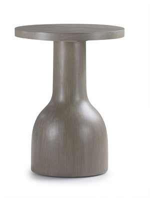 Fresh Perspective Turin Round End Table - Grey