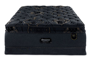 Beautyrest World Class Viscount Plush Twin Mattress and Boxspring Set