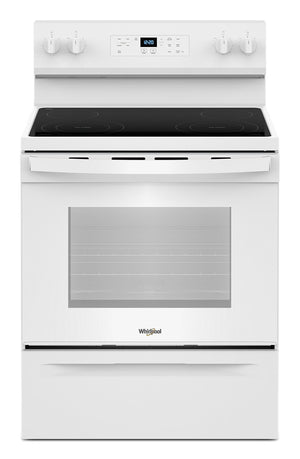 Whirlpool White 30" Electric Range (5.30 Cu Ft) - YWFES3530RW