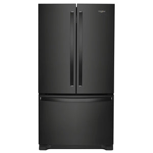 Whirlpool Black French Door Refrigerator (25.2 Cu.Ft.) - WRFF3236RB