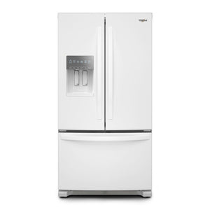 Whirlpool White French Door Refrigerator (24.7 Cu.Ft.) - WRFF3436RW