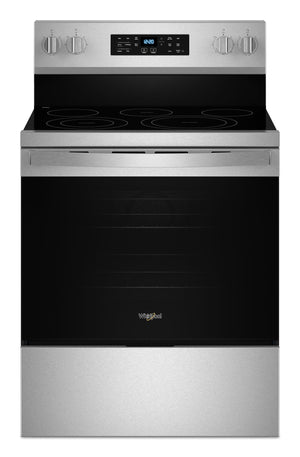 Whirlpool Fingerprint Resistant Stainless Steel Electric Freestanding Range (5.3 Cu.Ft.) - YWFES5030RZ