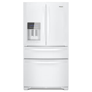 Whirlpool White French Door Refrigerator (24.5 Cu.Ft.) - WRMF3636RW