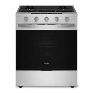 Whirlpool Fingerprint Resistant Stainless Steel Slide-In Gas Range (5 Cu.Ft.) - WSGS7530RZ