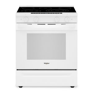 Whirlpool White Slide-In Electric Range (5.3 Cu.Ft.) - YWSES7530RW